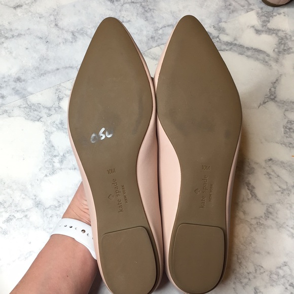 NWOT Kate Spade Eleni Flex Scallop Pink Flats - Picture 8 of 8